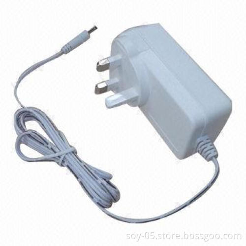 12V/2A-3A/24-36W Wall-mounted AC/DC Adapter with EU /UK Plug, Available for LCD/LED TV, STB, Monitor